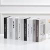 Minimalist Faux Book Decor for Living Room Display