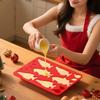 Christmas Silicone Baking Molds Christmas  Tree Gingerbread Santa Shape Cake Chocolate Mousse Mould Non-Stick DIY Holiday Tools