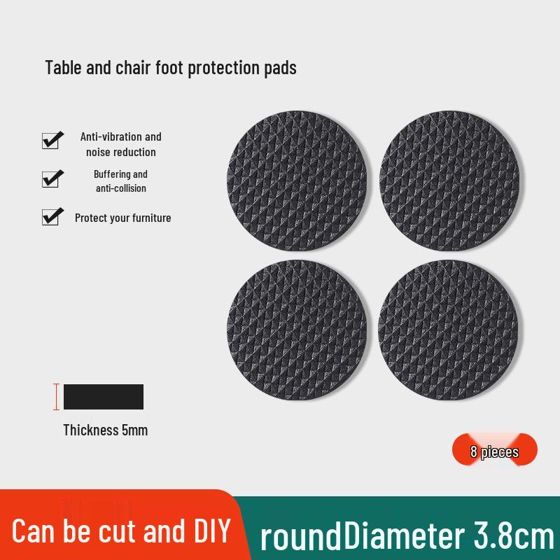 Anti-Slip Silent Wear-Resistant Table Leg Pads