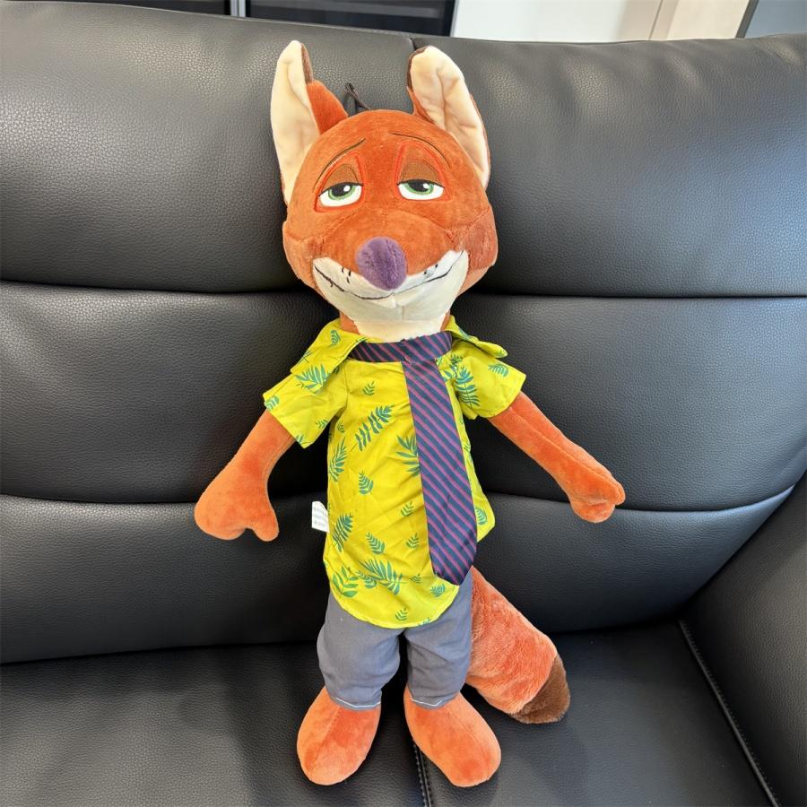 Lovely Zootopia Plush Toy Nick Fox Judy Rabbit Plushies Stuffed Anime Huggable Lovely Doll Birthday Gifts Girl