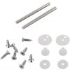 Stainless Steel for Seat Hinge Flush Toilet Cover Mounting Connector Toilet Lid