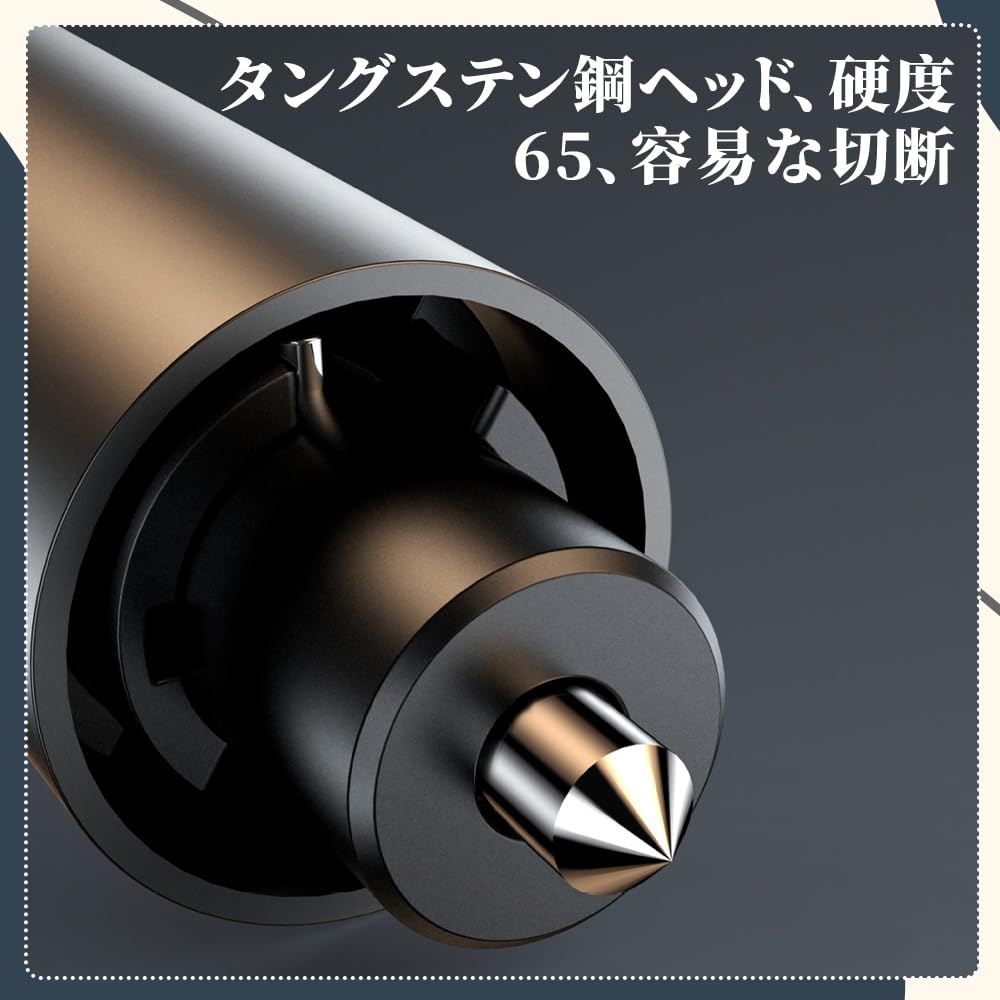 LONGAIXIN Nouzový únik Multifunkční únik s rozbitím okna Únik z podvodního okna auta Snadný bezpečnostní únik s bezpečnostním pásem Běžná záchrana