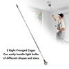 High Ceiling Light Bulb Changer  Cover Lock Design Telescopic Extension Pole Light Bulb Changer High Light Bulb Changer
