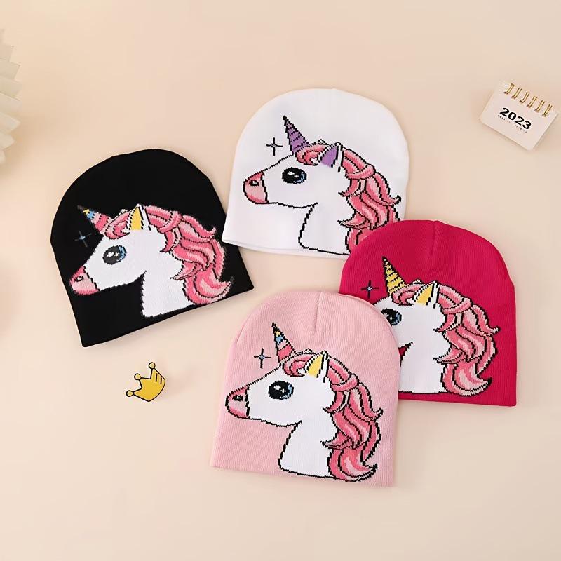 Winter Unicorn Knit Hat for Kids - Stylish & Warm Wool Hat