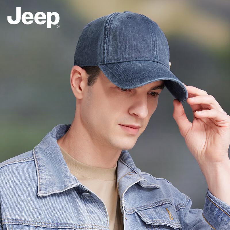 Jeep Cappellino da Baseball da Uomo Quattro Stagioni Outdoor Trendy Vintage Cappello con Visiera Anatra Unisex Cappello da Sole