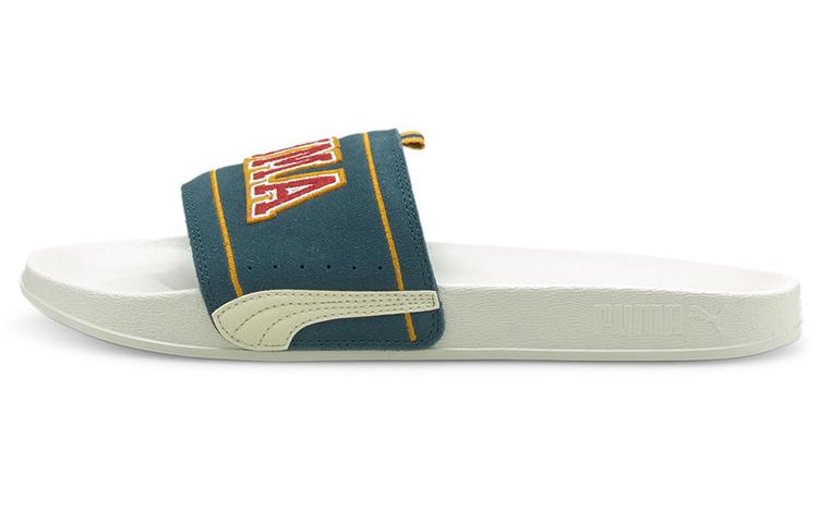 PUMA Leadcat Ftr White Green 382078-01 38