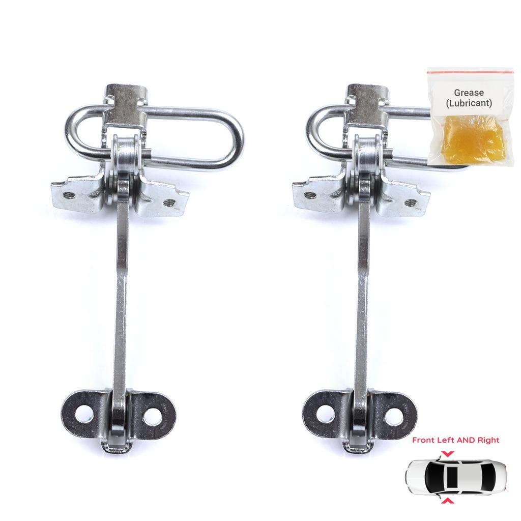 EDP1269-1 2 Pieces Front Door Hinge Stop Check Strap Limiter for Fiat Stilo 192 2001-2010 4/5 Door 51760102