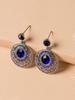European & American Fashion Rhinestone Crystal Gemstone Stud Earrings
