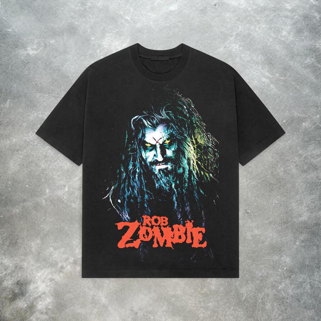 Rob Zombie Hellbilly Deluxe T-Shirt: Y2K Alt Rock Band Tee