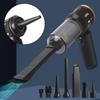 Auto Accessories Wireless Strong Blowing/Suction Air Duster Portable Quick Inflation Car Vacuum Cleaner Handheld Vaccum Cleaners 4 In 1 LED Indicator