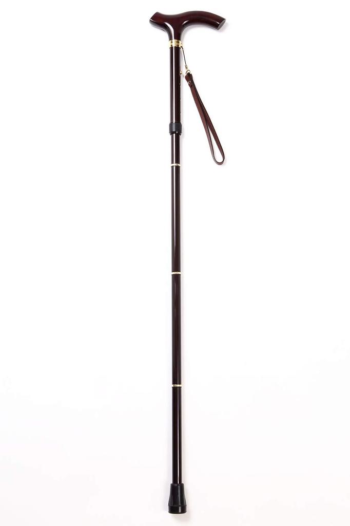 Cherry Mountain Tsuchiya Sangyo Carbon Aluminum 4 Folding 4 Length L Size Suitable for People with a Height of Comes with a Plastic Holder for