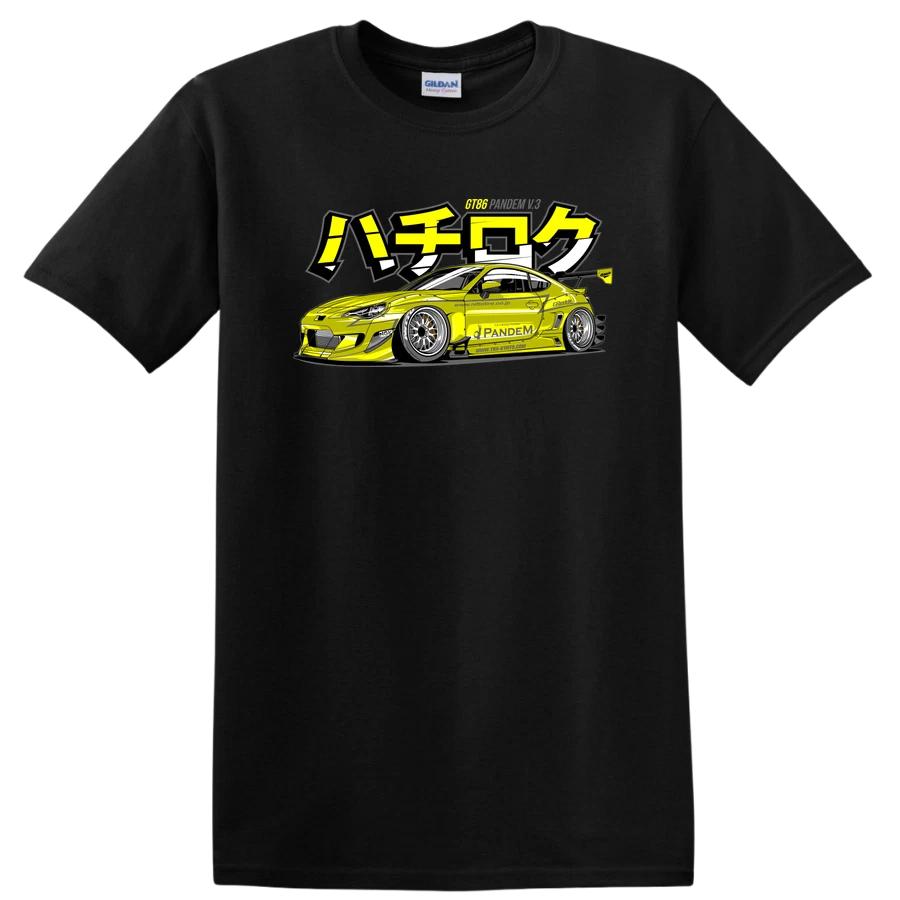 JDM Car Art T Shirt Graphic Racing Car Design Tee for Auto Enthusiasts M
