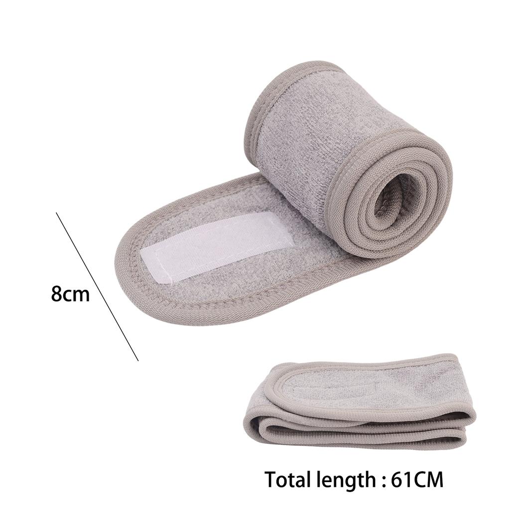 1-5pcs 2025 New Headscarf Velcro Bag Headscarf Beauty Salon Dedicated Face Washing Makeup Headband Beauty Headband Sports