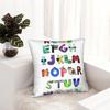 Printing Alphabets English Cartoon Lores Pillowcase Cushion Cover Decorations Villain Letters Pillow Case Cover Car Wholesale