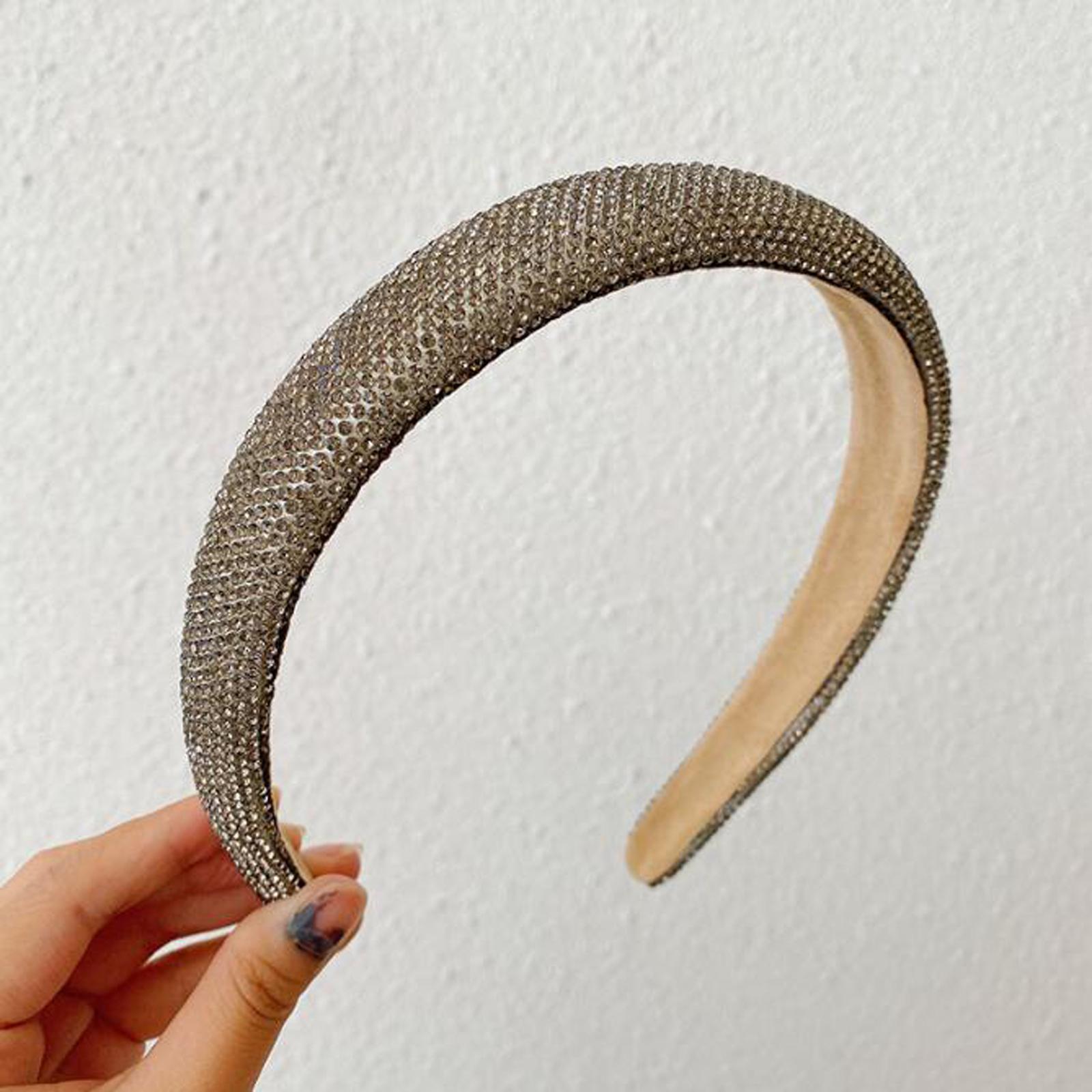 

PROLY Новая Мода Женская Повязка для Волос Блестящие Стразы Жемчуг Перекрученная Повязка Роскошный Элегантный Тюрбан Аксессуары для Волос