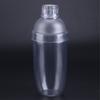 Three-piece Structure Cocktail Shaker Plastic Bar Cup Saving Space Shaking Vessel  Household