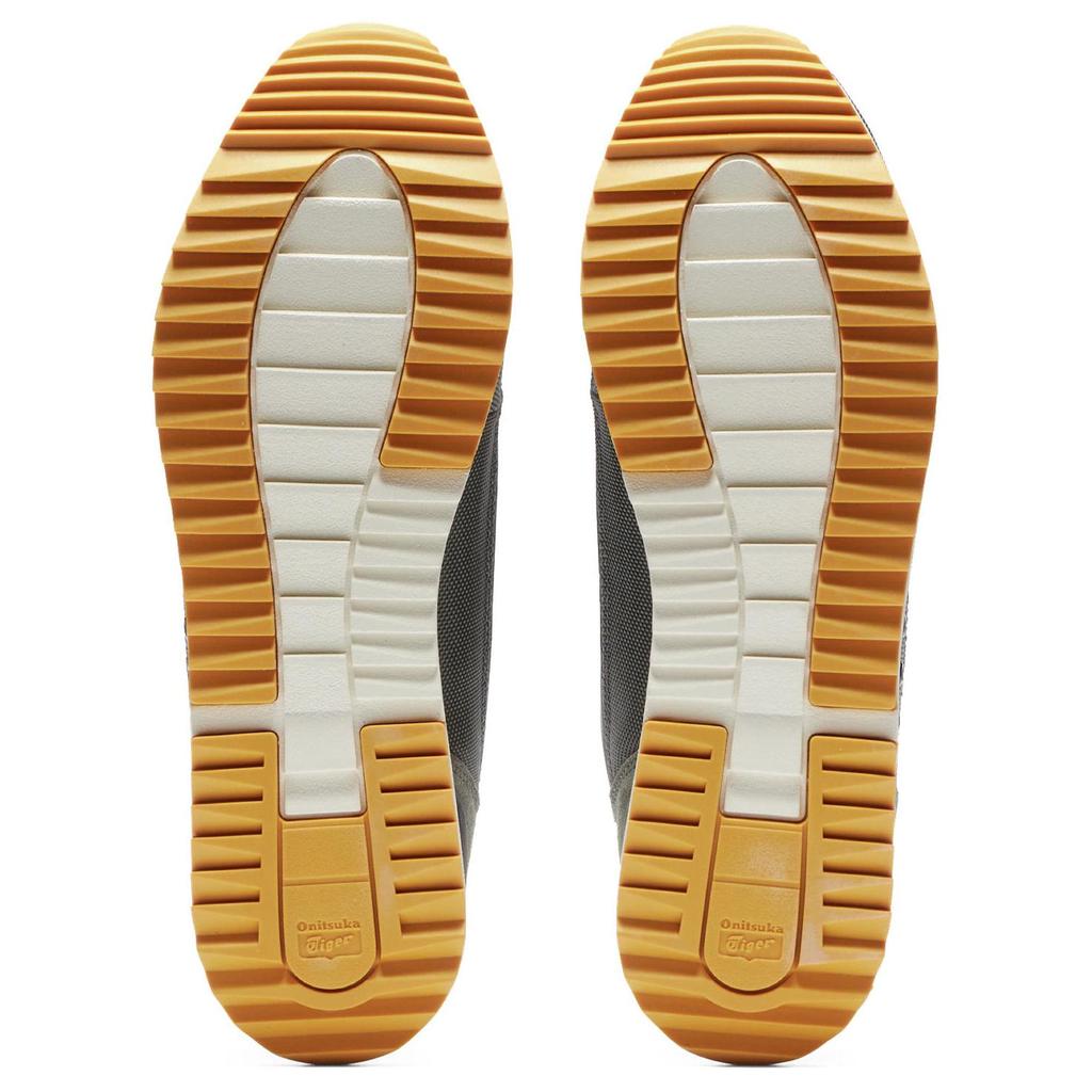 New Onitsuka Tiger Hsinti Shock Absorbers Abrasion Resistant Slip Resistant Low Top Chunky Sneakers Unisex Black Yellow 1183A387-004