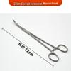 Stainless Steel Hemostatic Forceps - Straight/Curved Head, Surgical/Vascular Use, In Stock