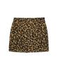 ERER Leopard Mini Skirt Brown
