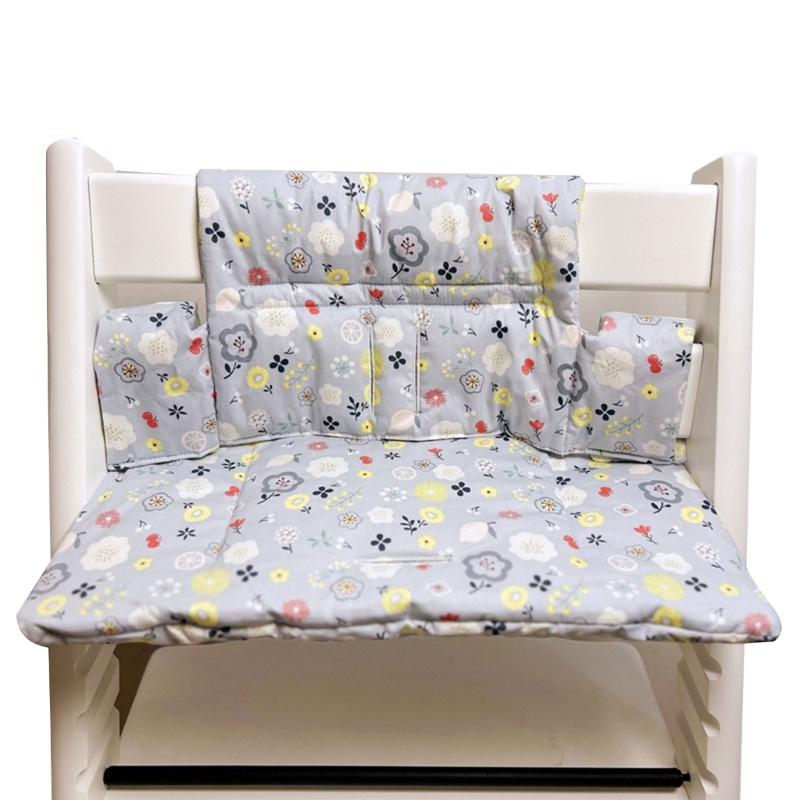 Dining Chair Cushion Baby Chair Cushion Pad Children's Growth Chair Mat Waterproof Urine Proof Cushion Backrest Cushion