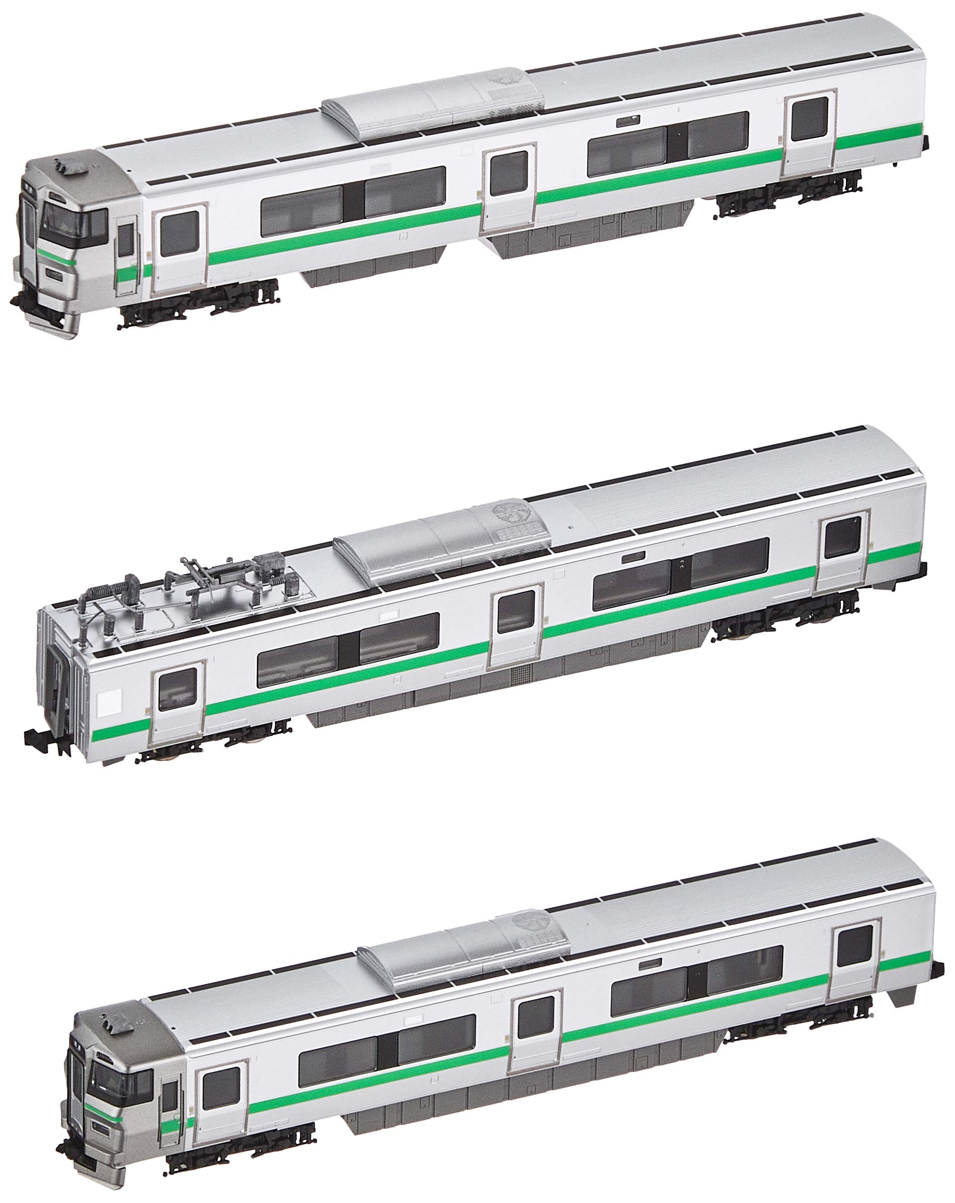 

Базовый набор пригородных поездов серии TOMIX N Gauge 733-100, 3 вагона, 98375, модель железной дороги