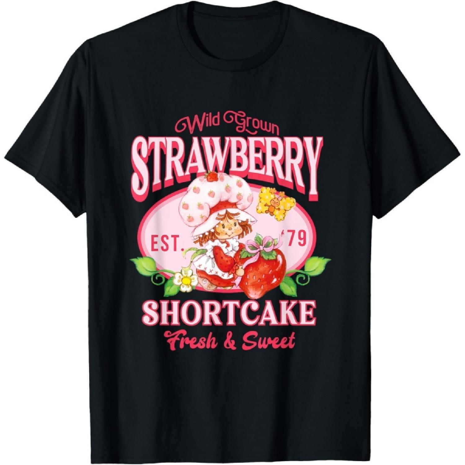 Strawberry Shortcake Wild Grown Vintage  79 Poster T-Shirt S