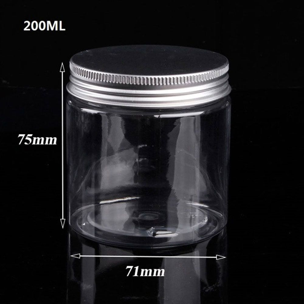 30-250ML Oil Wax Storage Bottle Tin Pot Empty Jar Aluminum Cap Container