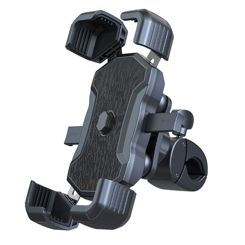 Upgrade Anti Shake 360 Degree Rotatable Bike Phone Mounts Cell Phone Holder for Motorcycle чёрный