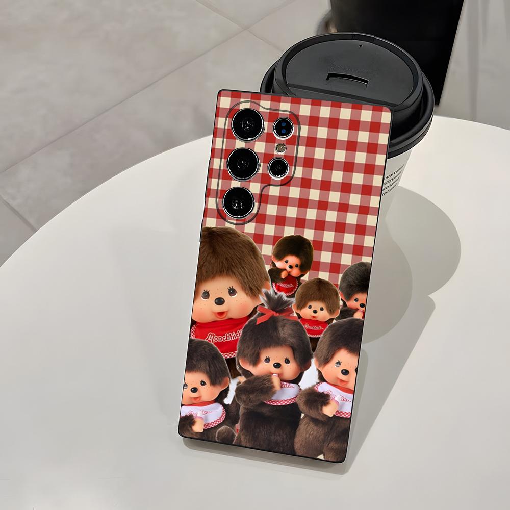 Cute M-Monchhichis Phone Case For Samsung A25 A13 A33 5G A54 A36 A35 A56 A52 A14 Shockproof Soft Cover