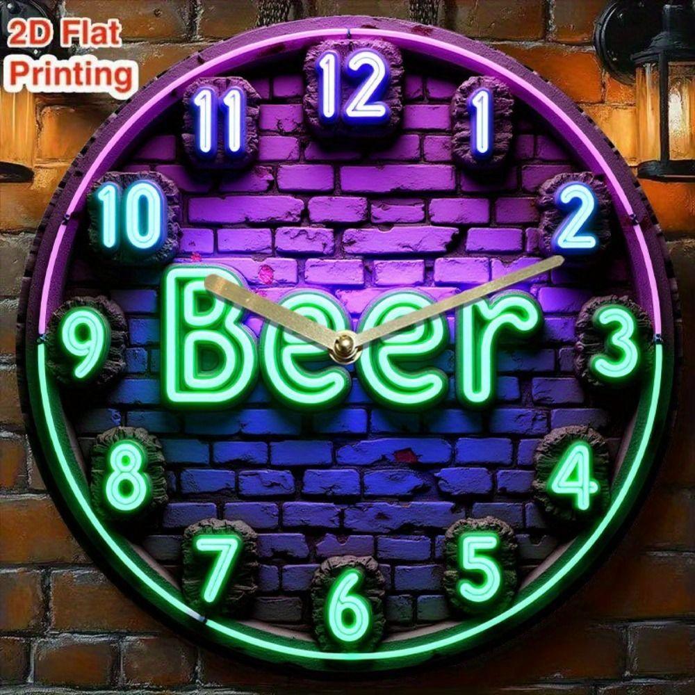 Segno in Latta Metallico Birra Decorazione Murale 20x30cm
