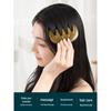 Ox Horn Gua Sha Scalp Massage Comb - Five-Tooth, Wide-Tooth for Men & Women