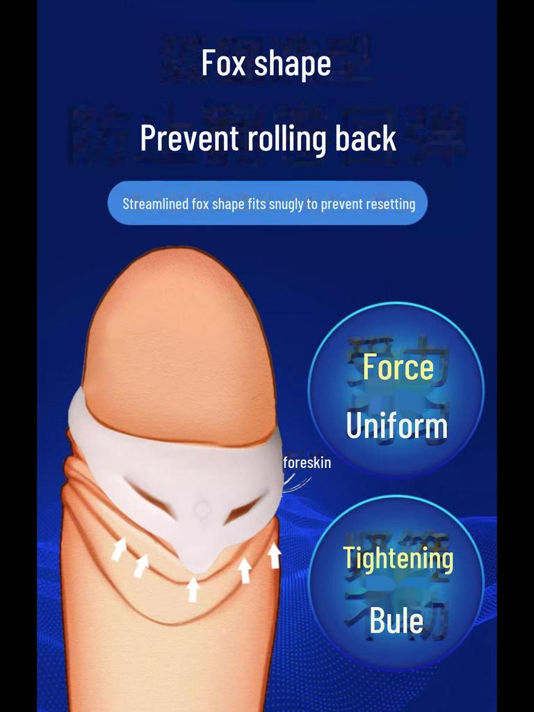 Nine-Color Life Male Enhancement Ring: Anti-Recovery Lock for Foreskin Management and Adult Use