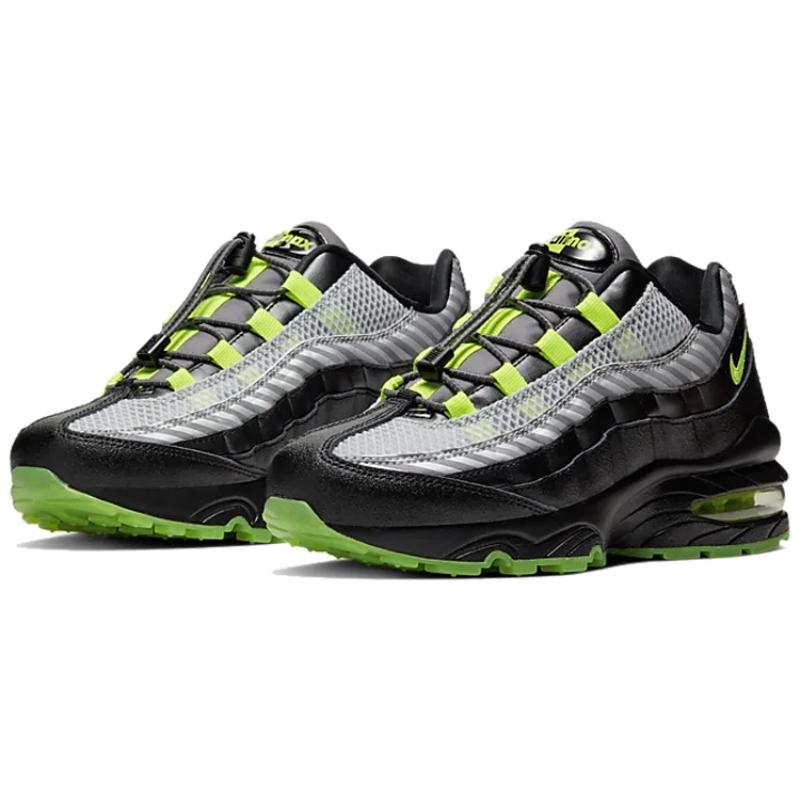 Nike Air Max 95 Black Gunsmoke Volt GS Sneakers BQ4747-001