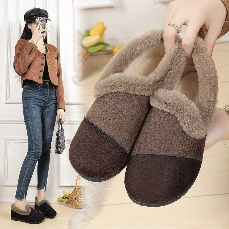 

Старопекінські зимові сліпони для мам - Плюс оксамит, Нековзкі, Теплі 40