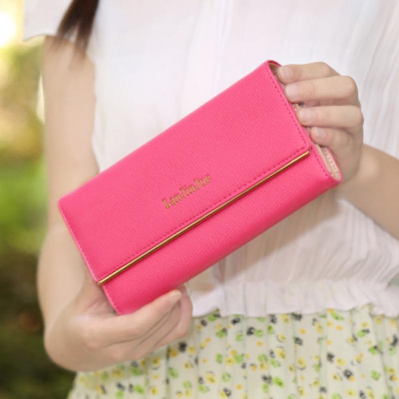 Women's Wallet Long Wallet Large Capacity Vintage Leather Wallet Handbag