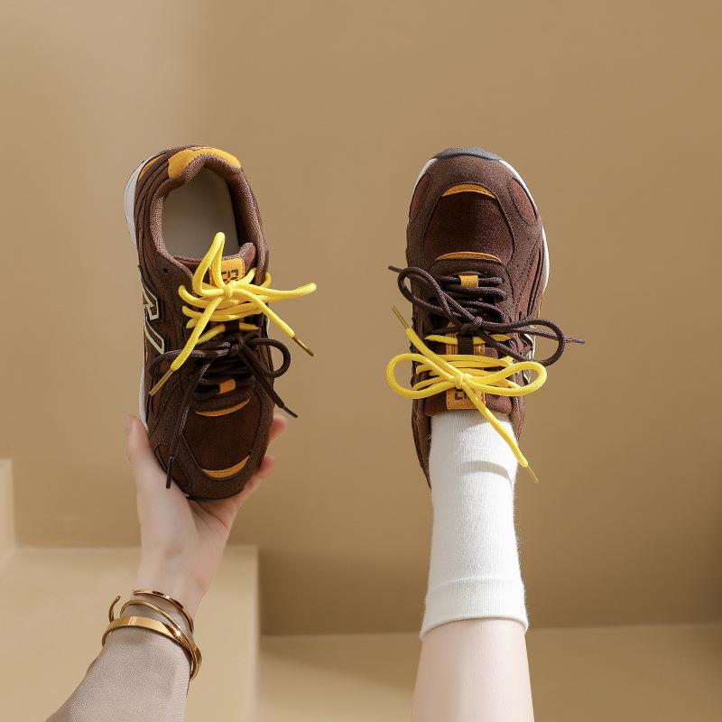 Autumn New Breathable Forrest Gump Shoes Female Ins Student Casual Shoes Female Moral Training Running Shoes LD