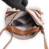 Crossbody bag retro fashion splicing simple shoulder bag