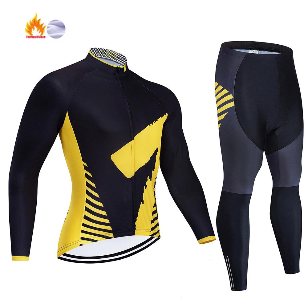 2026 Winter New Cycling Jerseys Set MTB Bike Clothes Maillot Ropa Ciclismo Invierno Bicycle Thermal Fleece Cycling Clothing