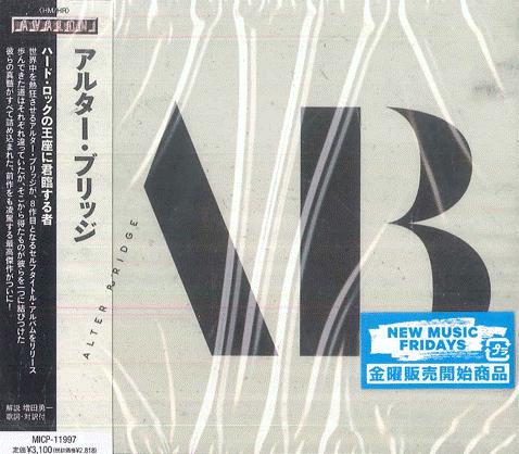 CD ALTER BRIDGE  Alter Bridge MICP11997 MARQUEE 2025 Japan Obi Metal
