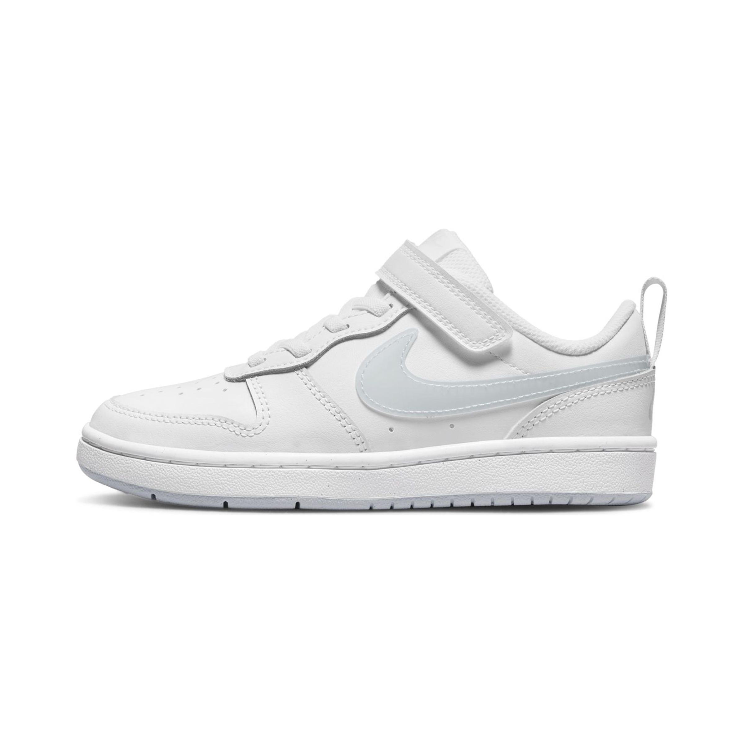 Nike Court Borough Low 2 White Aura PS BQ5451-118 28