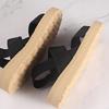 New EVA Roman Mid-Heel Women's Comfortable Sandals, Round Toe, Plus Size, Fashionable Outdoor Beach Wear.
