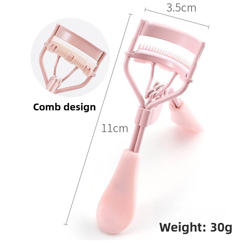 New spray paint eyelash curler eyelash curler novice beauty tool does not curl meat and does not hurt eyelashes wide-angle eyelash curler
