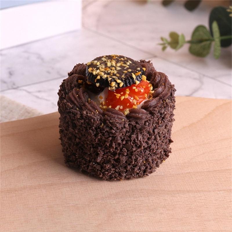 Artificial Cake Model Photography Props for Display, Simulation Cake Dessert Model Photography Props for Home Decoration