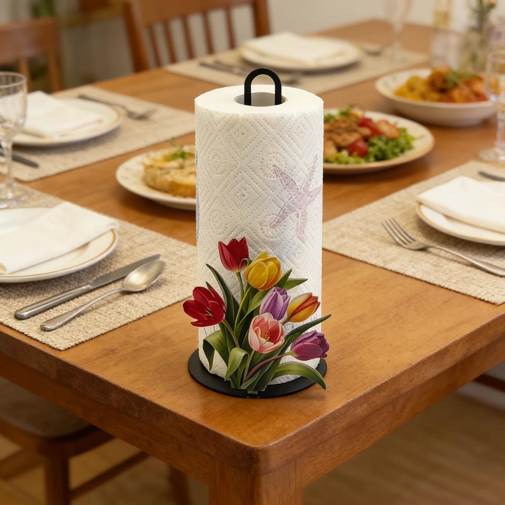 Tulpen-Taschentuchhalter Ohne Bohren zu befestigen, Perfekt für Feiertagsfeiern und als festliche Dekoration zum Muttertag