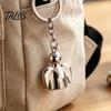 Schoolbag Decoration Accessories Alloy Angel Keychain for Backpacks, Shape Metal Car Anti Oxidation Key Chain Ring Pendant, Handbag Charm Pendant