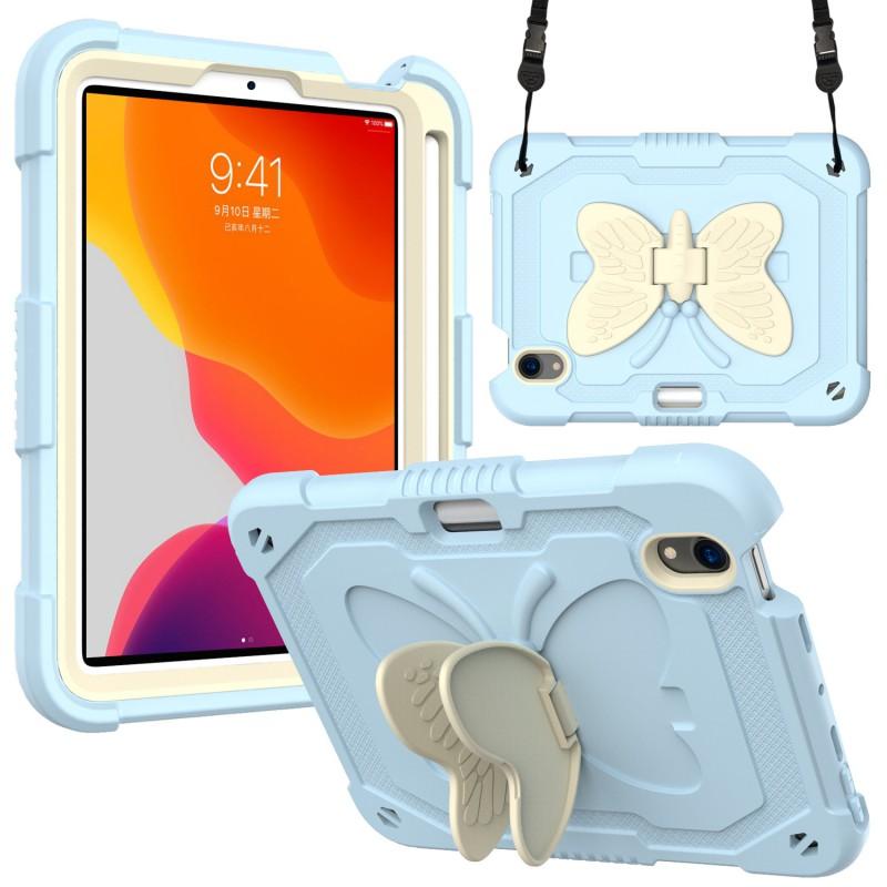 IPad Mini 6 Case With Pencil Slot Full Coverage Protective Cover Shockproof Anti-Scratch Slim Design 2021 Model