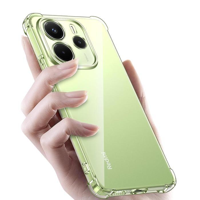 Coque - Phonillico® - Xiaomi Redmi Note 14 4G - Antichoc - Souple - Transparent