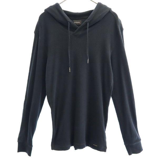

DIESEL Long sleeve pullover hoodie T-shirt S black Ron T Women Used