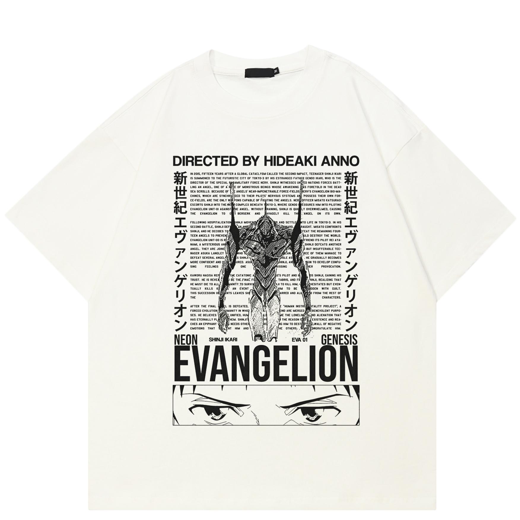 

Streetwear Anmie Graphic T-Shirt Cotton Tshirt Unisex Tops Tees Short Sleeves T Shirt XXL белый