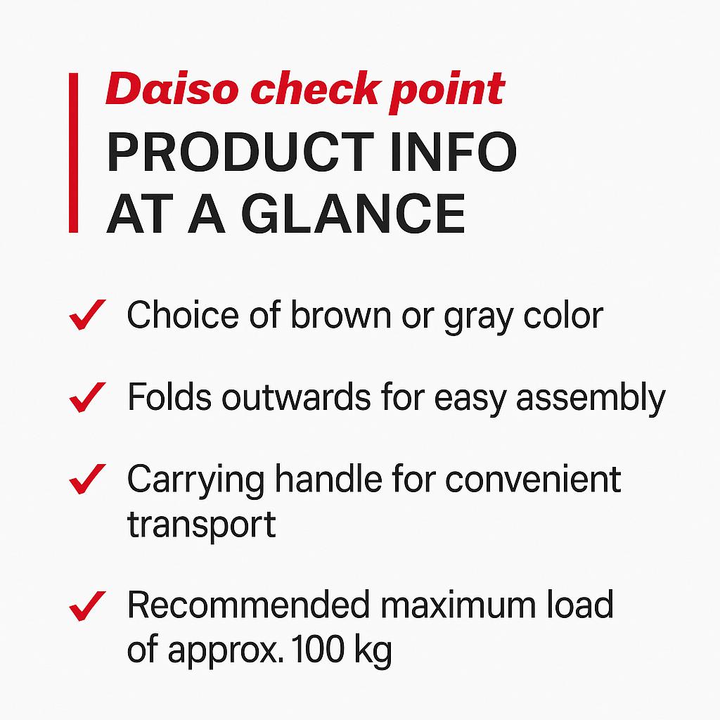 Sechseckiger Falt-Campinghocker (L)